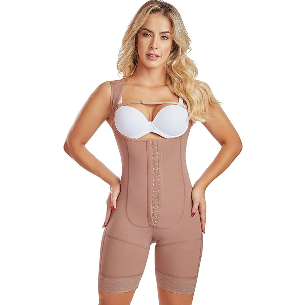 FAJAMIA 0060 Fajas Colombianas Reductoras y Moldeadoras Postparto Body Shaper For Women Post Surgery Compression Garment